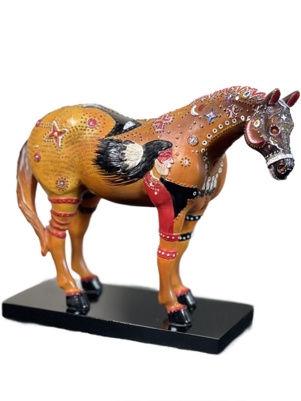 Trail of Painted Ponies “Ghost Horse,” by Bill Miller (2004 1st Edition)
